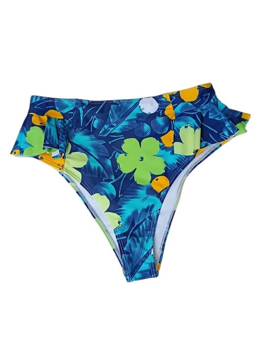 Sporlike Other - Sporlike floral ruffle bikini bottom sz S NEW